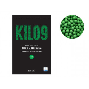 0,25g биоразградими топчета 6mm KILO9