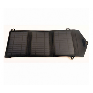Туристическо соларно зарядно SUPower 10 W - черно