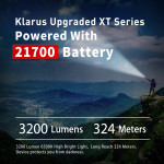 Фенер Klarus XT21C 3200lm.