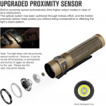 Olight Baton 3 Pro MAX 2500lm. CW - Brass Stonewash