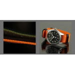 Каишка за часовник Sport Military Orange 22mm.