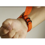 Каишка за часовник Sport Military Orange 22mm.