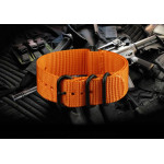 Каишка за часовник Sport Military Orange 22mm.