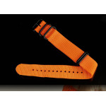 Каишка за часовник Sport Military Orange 22mm.