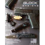 Крепеж за пистолетен фенер Olight за Glock43X MOS/Glock 48