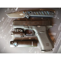Крепежи за пистолетни фенери Olight за слим моделите Glock43X MOS/Glock 48