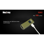 Фенерче MecArmy SGN3 160lm СИВ