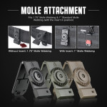 Крепеж за Molle Amomax SLIM Single Molle Attachment