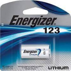 Литиева батерия ENERGIZER Lithium CR123A 3V 1550ma/h