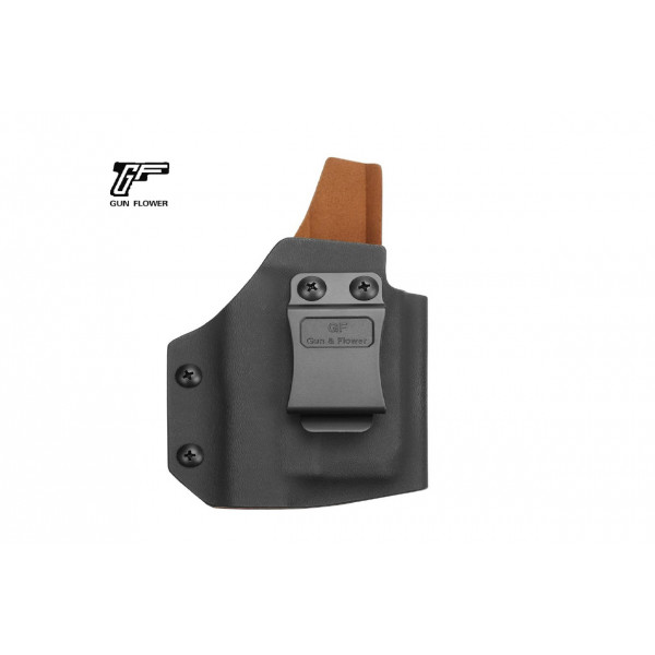 Koбур G&F IL за Glock 19/23/19X/45 с фенер Olight Baldr Mini/Baldr S/PL-Mini 2