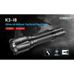 Инфрачервен фенер Cyansky K3-i8 IR