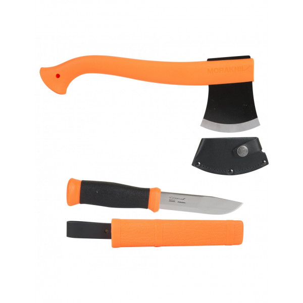 Ловен комплект MORAKNIV® AXE & KNIFE OUTDOOR KIT MG - ORANGE