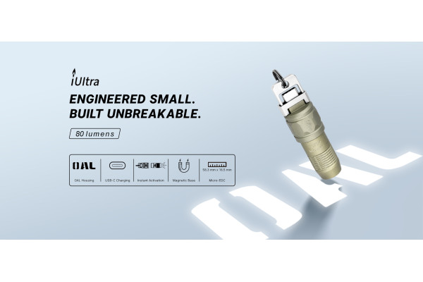 Луксозното фенерче Olight iUltra 80LM – иновация и надеждност в джоба ви