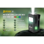 SPERAS U1 – Мултифункционална LED светлина с клипс и магнитна основа