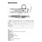 Фенер Klarus Flat Tac X1 4200lm