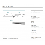 Нож Oknife Freeze 154CM. 