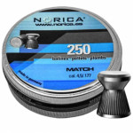 Сачми за въздушна пушка Norica Match 4.5 mm 250 бр.