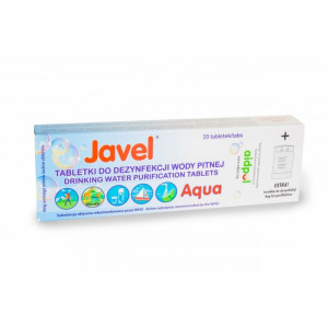Таблетки за дезинфекция на питейна вода Javel 20 бр.