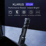 Фенер Klarus XT11R 1300lm.